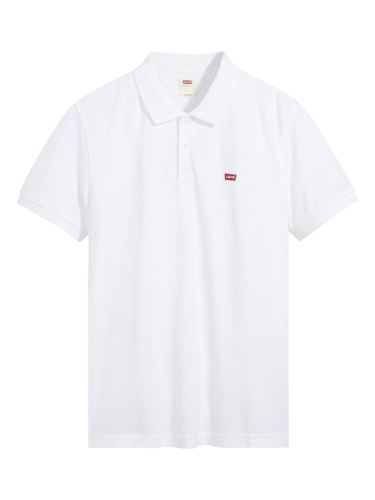Levi's® White Housemark 100% Cotton Polo Shirt - Image 3 of 5
