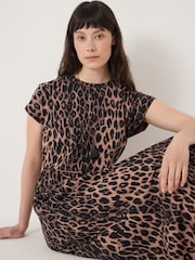 Hush Animal Barrel Cotton Jersey Dress - Image 4 of 5