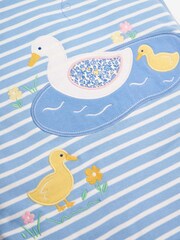 JoJo Maman Bébé Blue Duck Appliqué 2.5 Tog Baby Sleeping Bag - Image 3 of 3