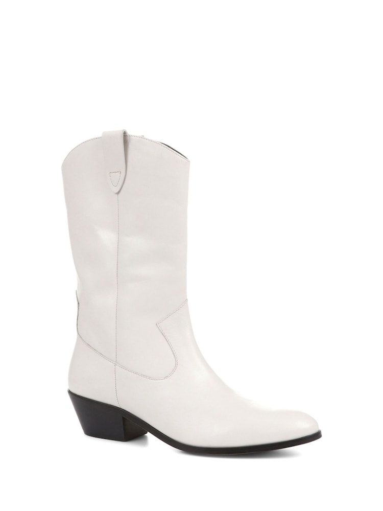 Weiß - Jones Bootmaker Lala Westernstiefel aus Leder - Bild 2 von 5 Weiß - Jones Bootmaker Lala Westernstiefel aus Leder - Bild 2 von 5