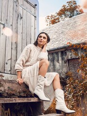 Jones Bootmaker Lala Leather  Western Boots - Image 6 of 11