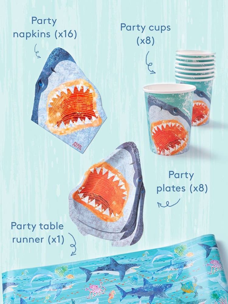 Party Pieces Multi King Of The Sea Party Set - Image 1 of 1
