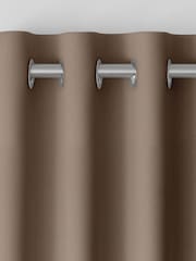Natural Putty Montero Velvet Made To Measure Curtains - Image 7 of 9