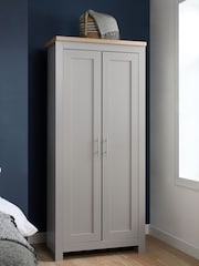 Birlea Grey Highgate Double Wardrobe - Image 1 of 7