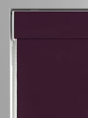 Aubergine Purple Montero Velvet Made To Measure Roman Blinds - Image 3 of 6