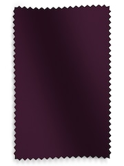 Aubergine Purple Montero Velvet Made To Measure Roman Blinds - Image 6 of 6