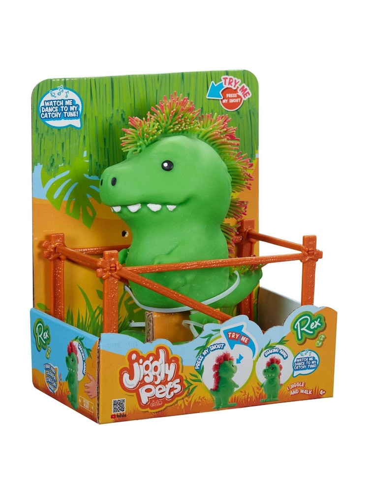 Jiggly Pets Rex The Dino - Image 2 of 9