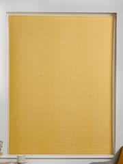 Ochre Yellow Ready Made Textured Roller Blackout Blind - Image 3 of 9
