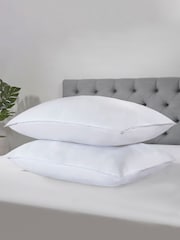 BHS Duck Feather Overfilled Pair of Pillows - Image 1 of 4
