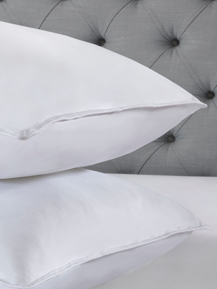 BHS Duck Feather Overfilled Pair of Pillows - Image 2 of 4