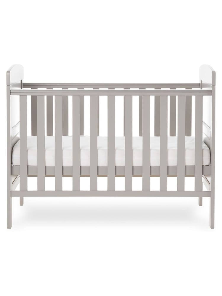 Obaby Grace Warm Grey Small Cot Bed - Image 4 of 4