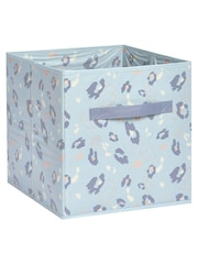 Chapter B Blue Kids Club Wipeable Coated Leopard Storage Box - Image 4 of 5