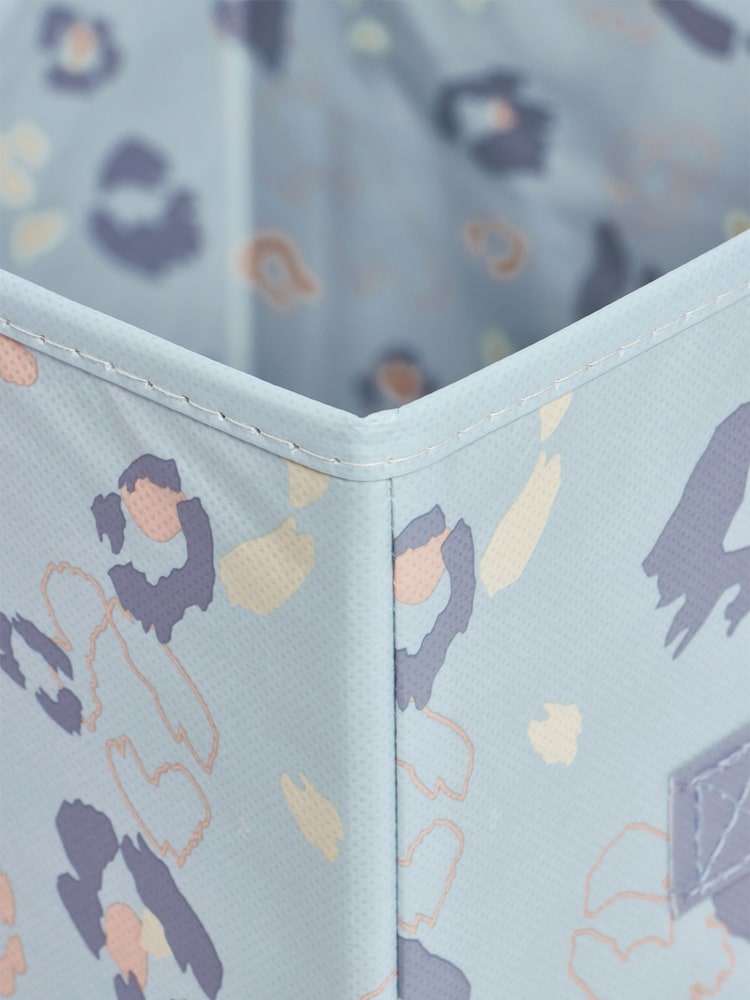 Chapter B Blue Kids Club Wipeable Coated Leopard Storage Box - Image 5 of 5
