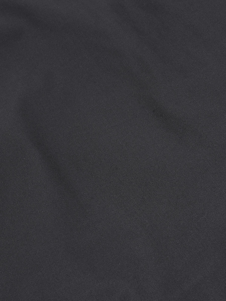 Charcoal Grey Slim Fit 100% Cotton Single Cuff Shirt - Image 6 of 6