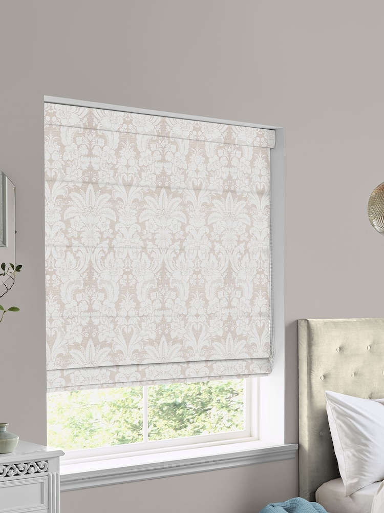 Laura Ashley Pink Martigues Made To Measure Roman Blinds - Image 5 of 6