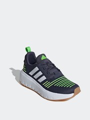 adidas Blue Sportswear Swift Run Trainers - Image 3 of 8