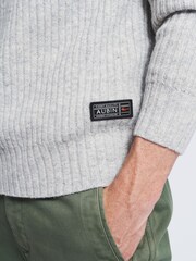 Aubin Tay Fisherman Rib Crew Jumper - Image 5 of 6