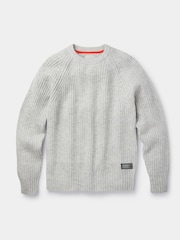 Aubin Tay Fisherman Rib Crew Jumper - Image 6 of 6