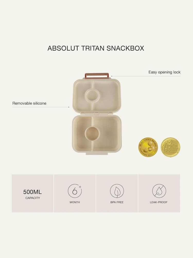 Citron Small Lunch Box with Mix-Free Compartments - Image 6 of 6