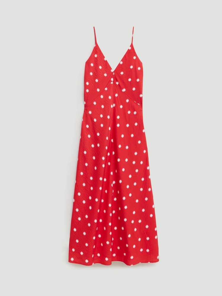 Hush Red Air Flow Seam Detail Maxi Slip Dress - Image 7 of 7 Hush Red Air Flow Seam Detail Maxi Slip Dress - Image 7 of 7