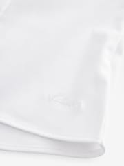 Blanc - Chemise d’école Clarks Girls ajustée à manches courtes - Image 9 de 9