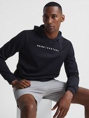 Reiss Navy Castore - Blake Castore Weatherproof Hoodie - Image 1 of 8