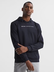 Reiss Navy Castore - Blake Castore Weatherproof Hoodie - Image 4 of 8