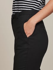 Zwart - Modieus gesneden bootcut broek - Image 4 of 5