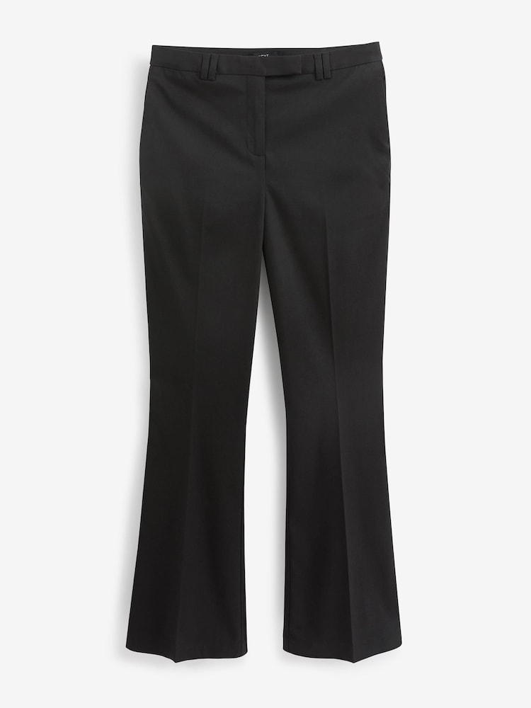 Zwart - Modieus gesneden bootcut broek - Image 5 of 5