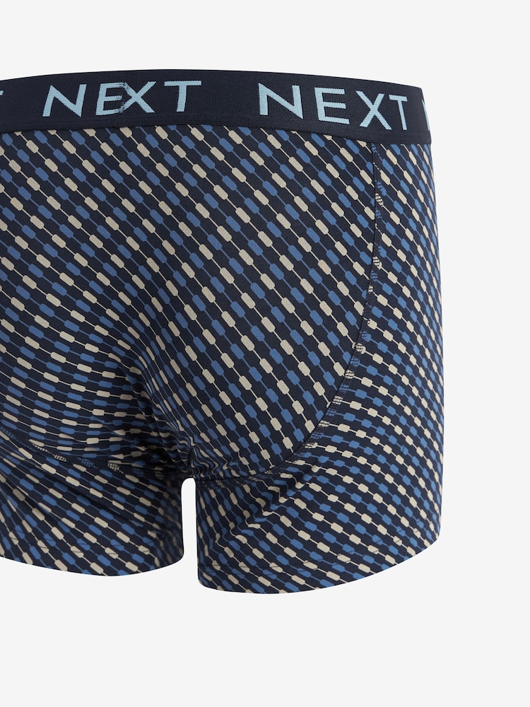 Modèle bleu - Paquet de 8 - Lot de boxers A-front 4 - Image 10 of 11