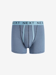 Blau gemustert - 8er-Pack - Boxershorts mit A-Front, 4er-Pack - Bild 3 von 11