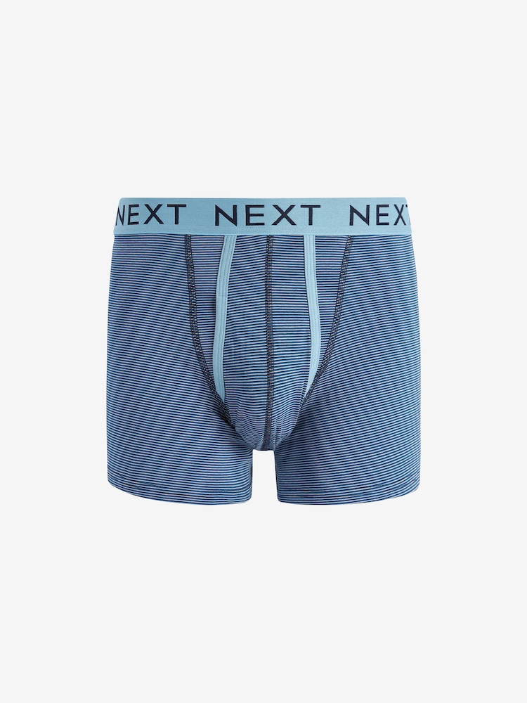 Modèle bleu - Paquet de 8 - Lot de boxers A-front 4 - Image 3 of 11