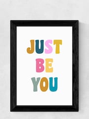 East End Prints Black Just Be You Print by apricot+birch - Image 3 of 3