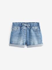 Denim Dark Wash (en) - Short à taille élastique (3mths-10yrs) - Image 4 de 5