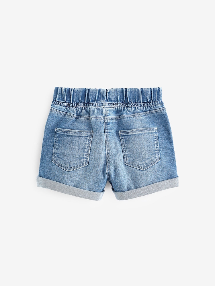 Denim Dark Wash (en) - Short à taille élastique (3mths-10yrs) - Image 5 of 5