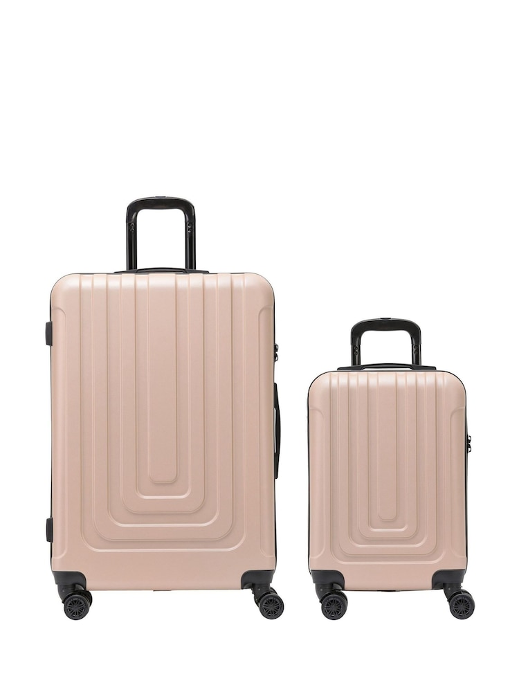 Flight Knight Large Check In & Small Carry-On Hardcase Travel Suitcase Set Of 2 - Image 1 of 2