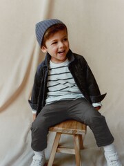 Grey Lined Pull-On Trousers (3mths-7yrs) - Image 2 of 7
