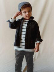 Grey Lined Pull-On Trousers (3mths-7yrs) - Image 3 of 7