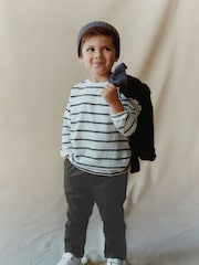 Grey Lined Pull-On Trousers (3mths-7yrs) - Image 4 of 7