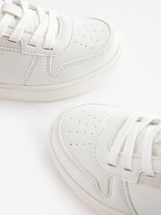White Lace Up Shoes - Image 4 of 5