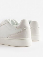 White Lace Up Shoes - Image 5 of 5