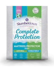 Slumberdown Complete Protection Anti Viral 30cm Depth Mattress Protector - Image 1 of 1