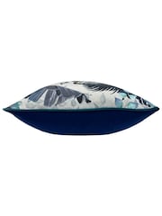 Riva Paoletti Multicolour Kala Zebra Printed Velvet Cushion - Image 3 of 4
