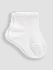 JoJo Maman Bébé Cream Pastel 3-Pack Princess Socks - Image 4 of 4