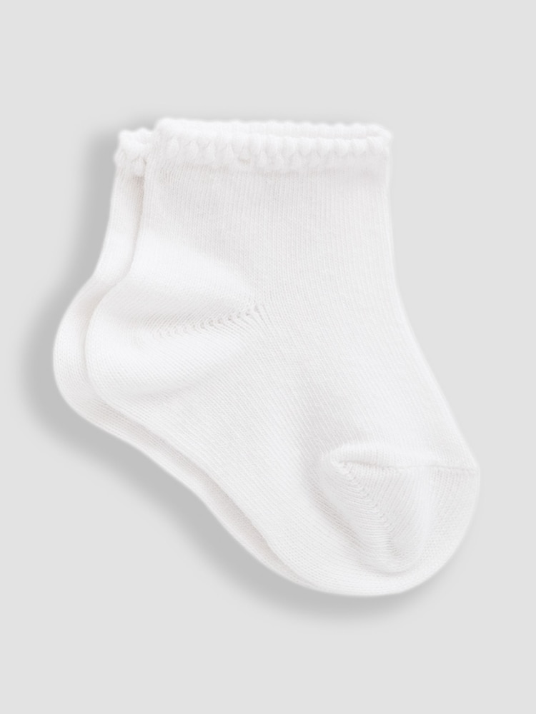 JoJo Maman Bébé Cream Pastel 3-Pack Princess Socks - Image 4 of 4 JoJo Maman Bébé Cream Pastel 3-Pack Princess Socks - Image 4 of 4