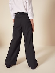Black Senior Wide Leg Belted School Trousers (9-18yrs) - Image 2 of 6