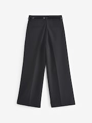 Black Senior Wide Leg Belted School Trousers (9-18yrs) - Image 6 of 6