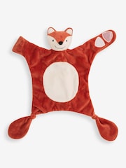 JoJo Maman Bébé Fox Comforter & Soother Saver - Image 1 of 1