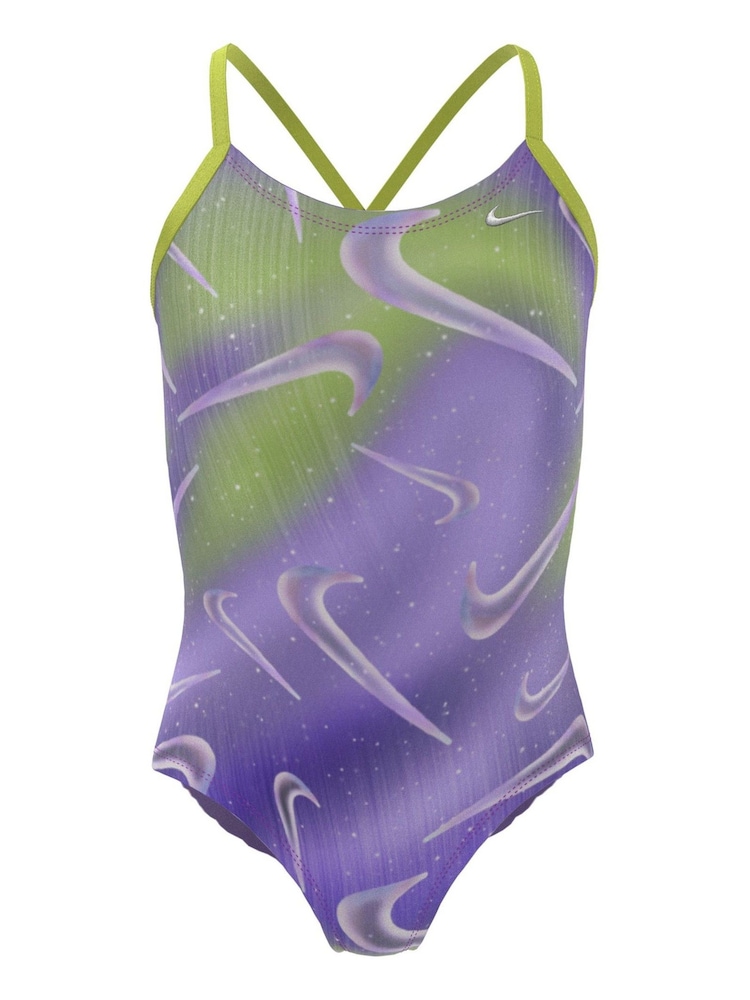 Nike Purple Tie Dye Swimsuit - Image 1 of 3