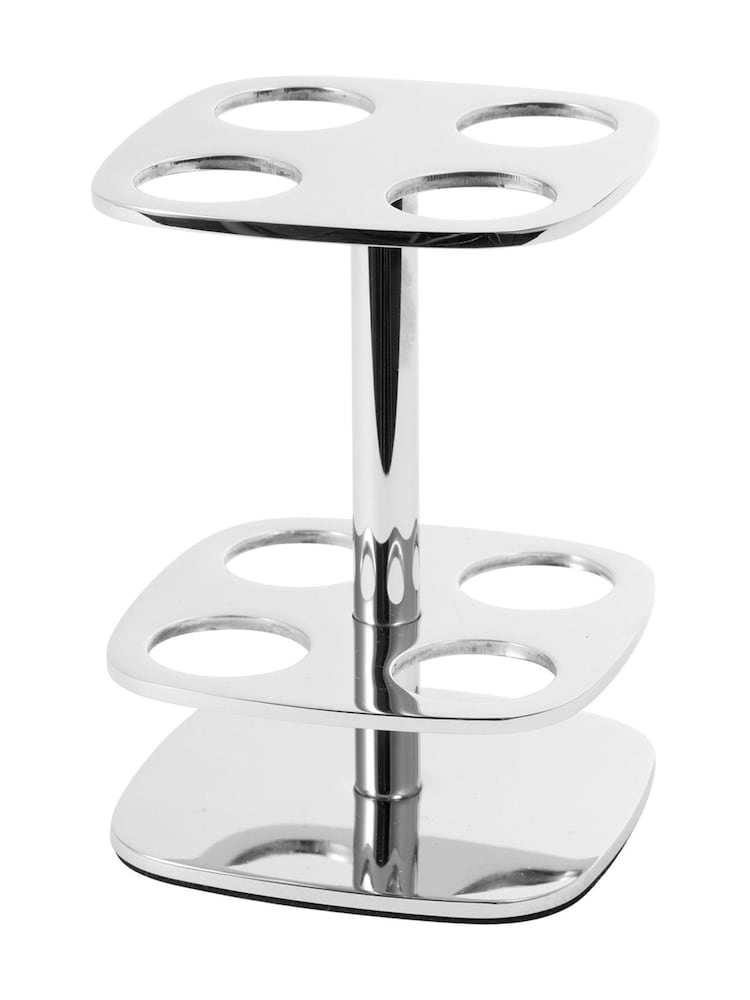 Robert Welch Silver Burford Toothbrush Holder - Image 3 of 4